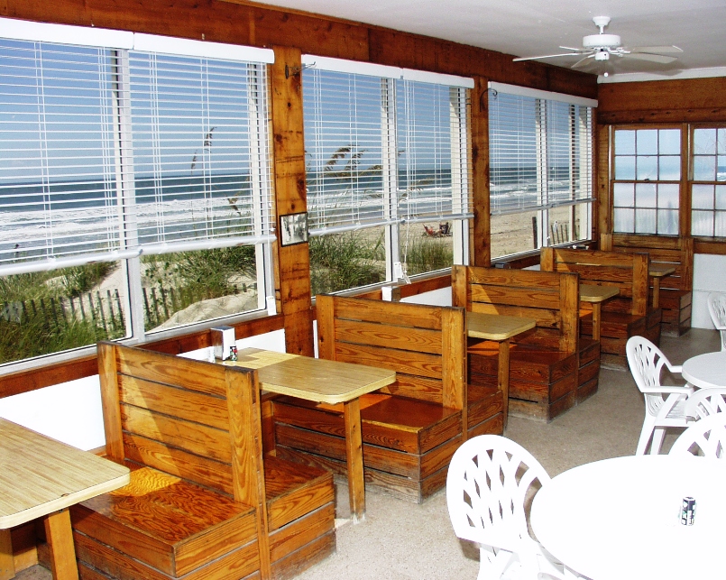 Jolly Roger Oceanfront Restaurant Topsail Beach Island NC